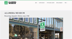 Desktop Screenshot of alamedamuseum.org