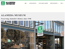 Tablet Screenshot of alamedamuseum.org